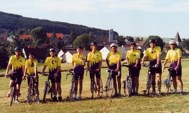 Radler aus Bartholomä beim Alb-Extrem