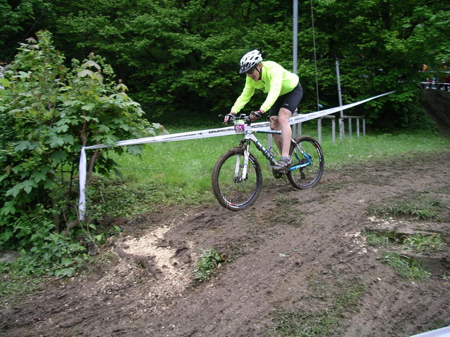 Stefan auf der Strecke