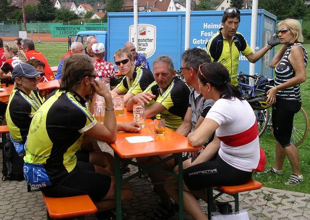 Am Ziel in Steinheim