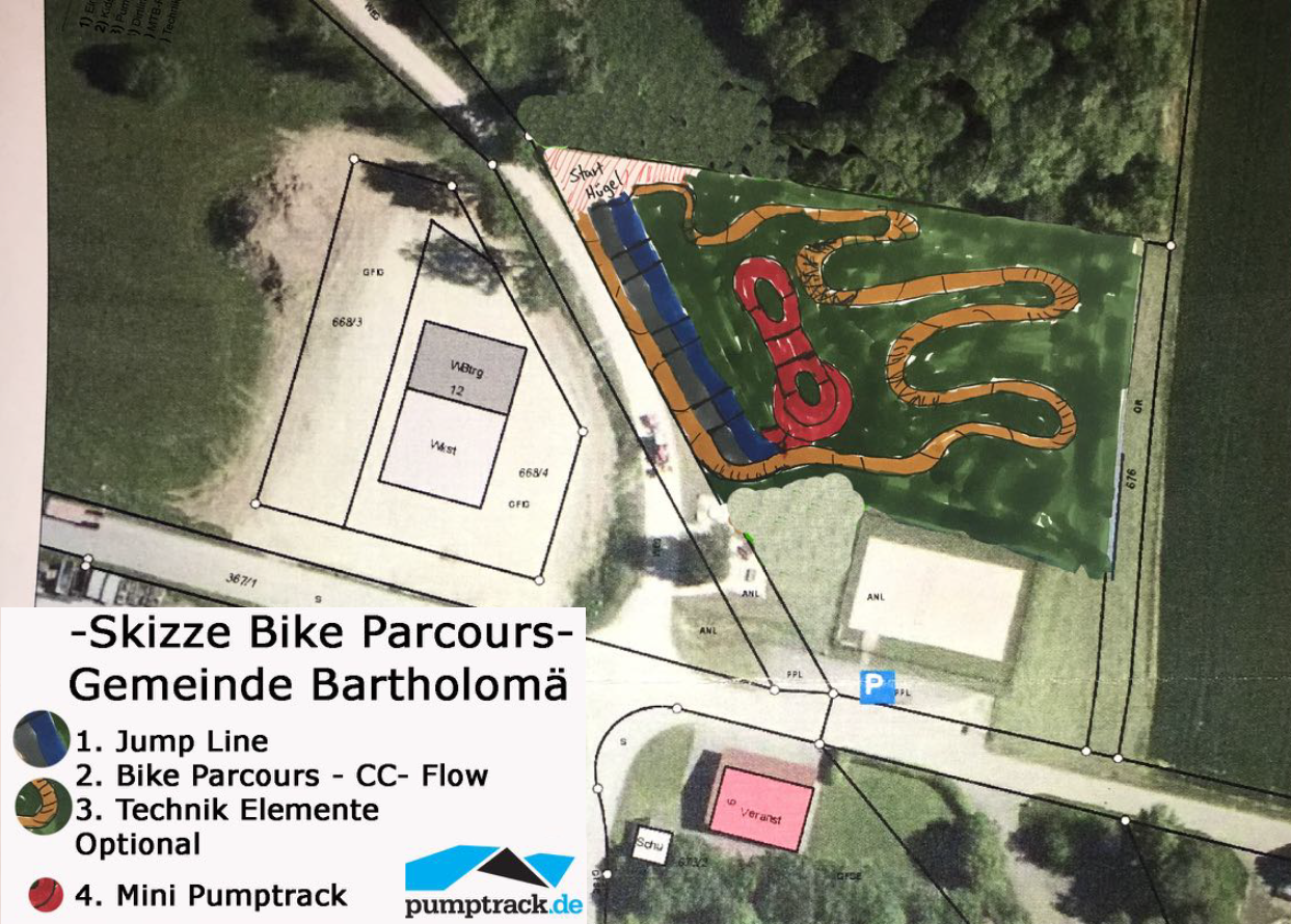 MTB-Trainingsstrecke