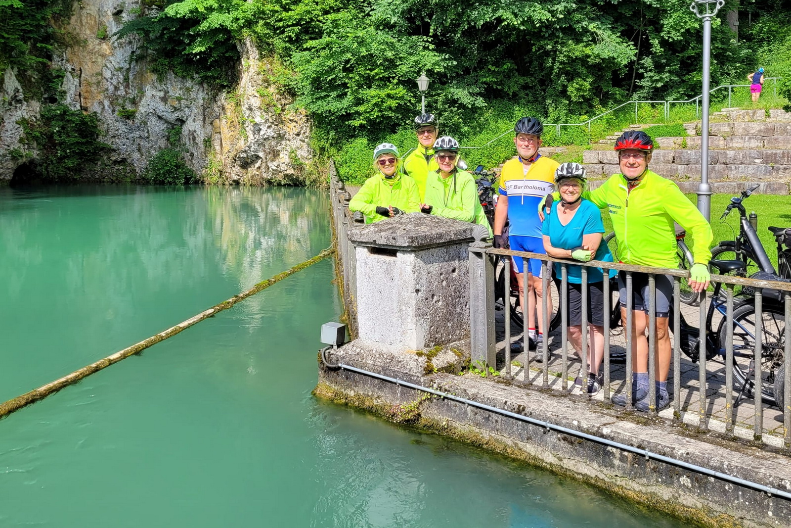 Mittwochsradler auf Hütten-Quellen-Tour