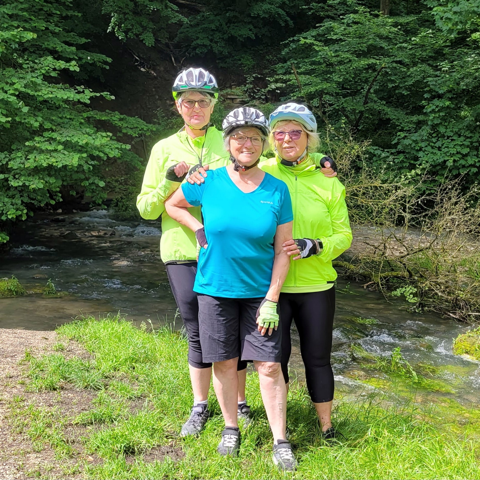 Mittwochsradler auf Hütten-Quellen-Tour