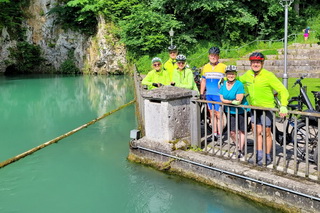 Mittwochsradler auf Hütten-Quellen-Tour