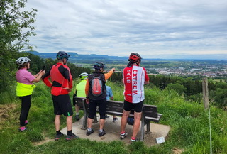 Mittwochsradler unterwegs zum Staufeneck