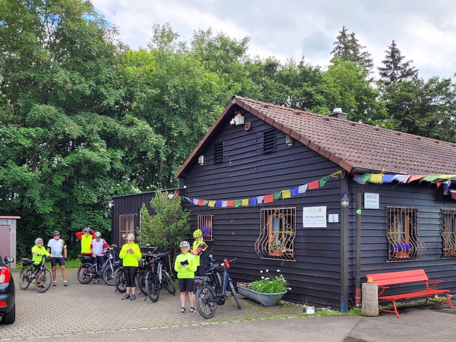 Mittwochsradler auf Heiderose-Tour