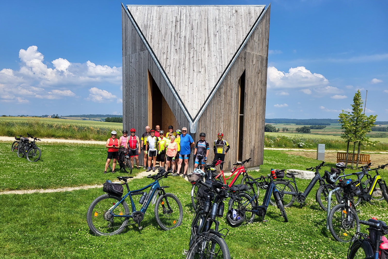 Mittwochsradler im Bachtal