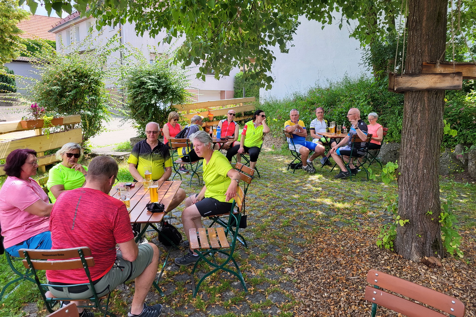 Mittwochsradler im Bachtal