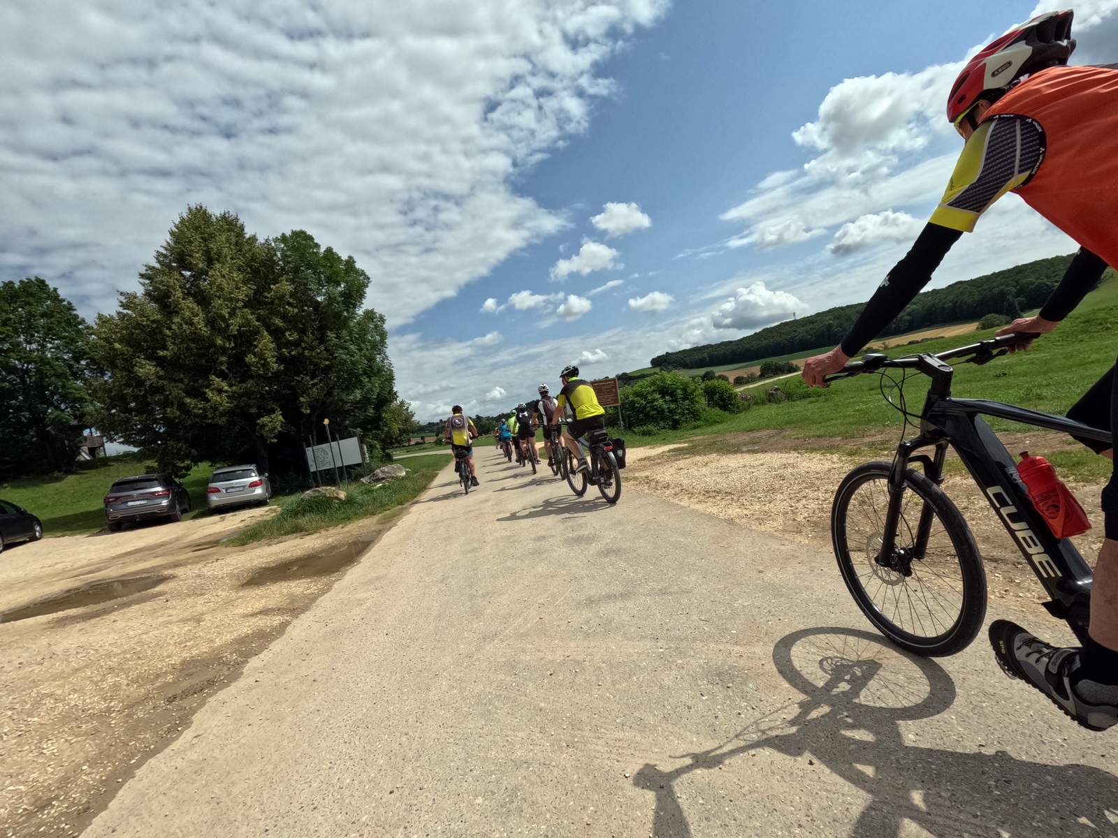 Mittwochsradler unterwegs zum Härtsfeldsee
