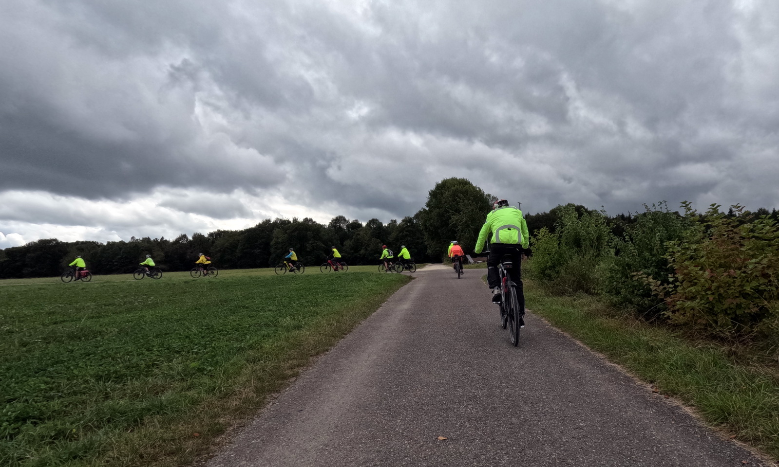 Mittwochsradler auf Kaffeetour