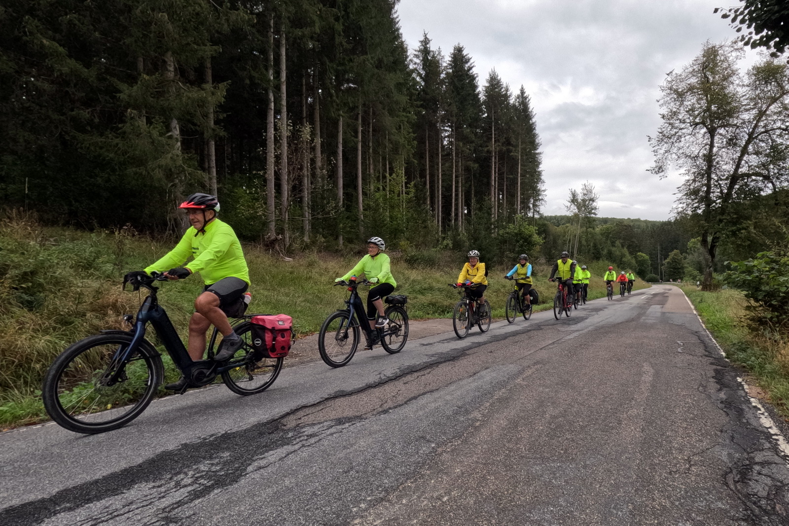 Mittwochsradler auf Kaffeetour