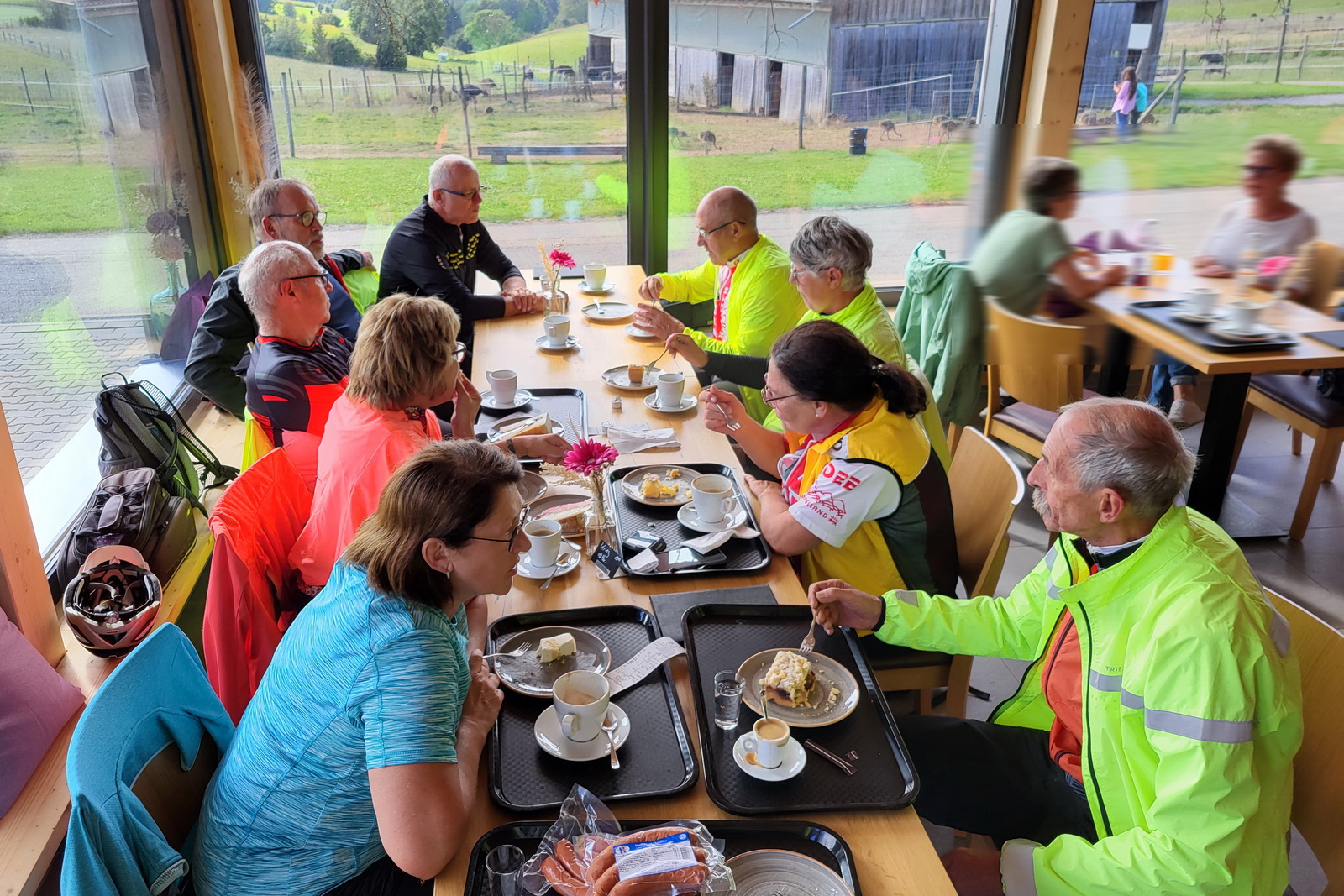Mittwochsradler auf Kaffeetour