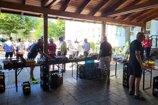 Als Radfahrer und Helfer beim Alb-Extrem