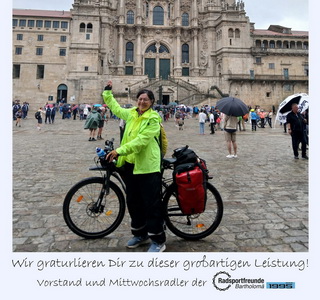 Auf dem Jakobsweg unterwegs