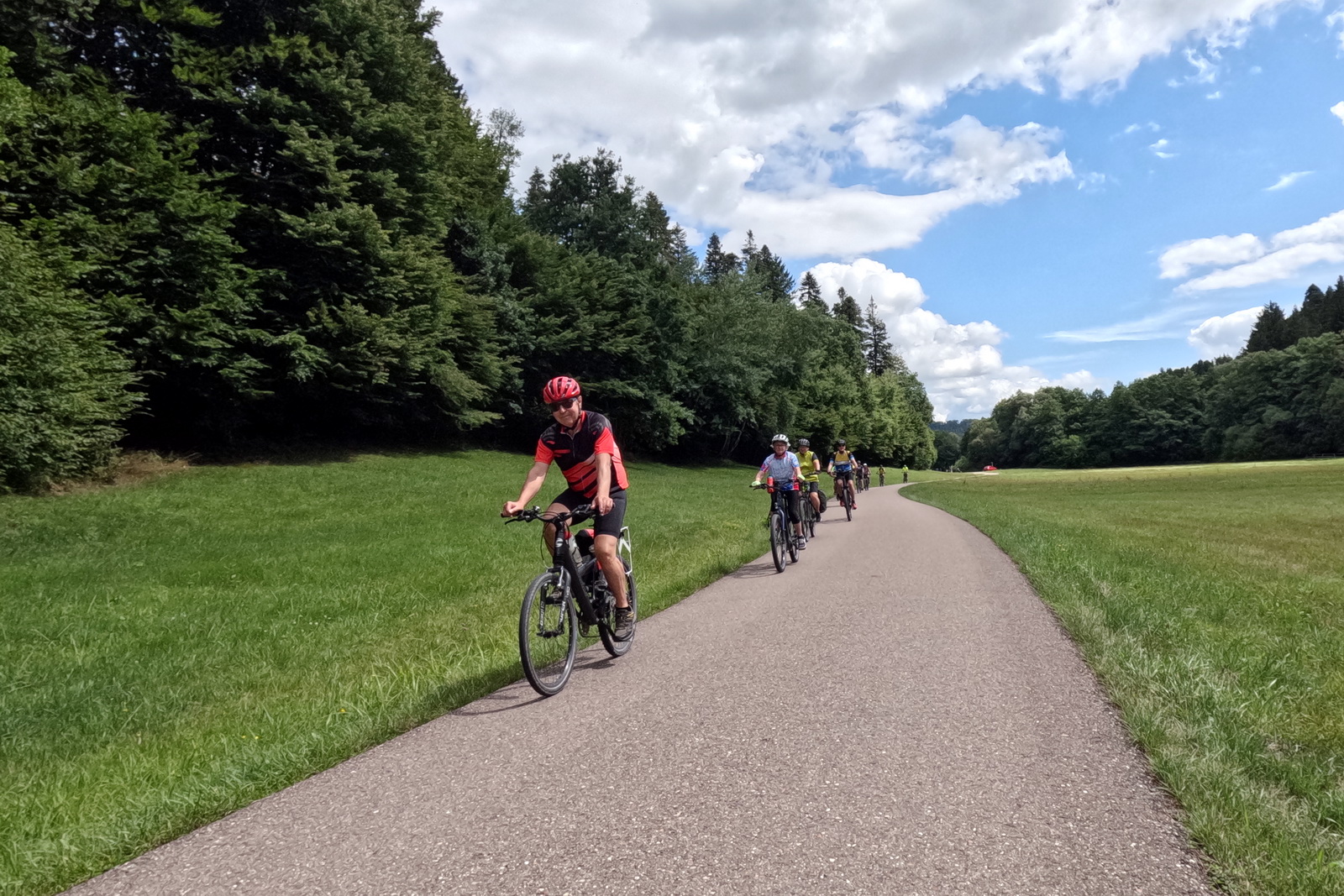 Mittwochsradler im Haselbachtal