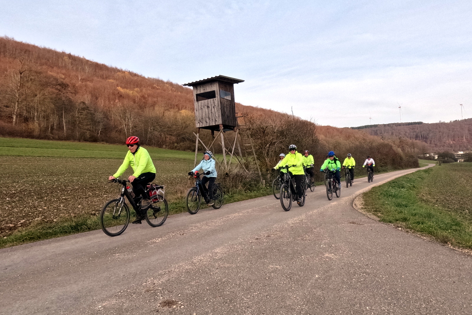 Saisonabschluss der Mittwochsradler