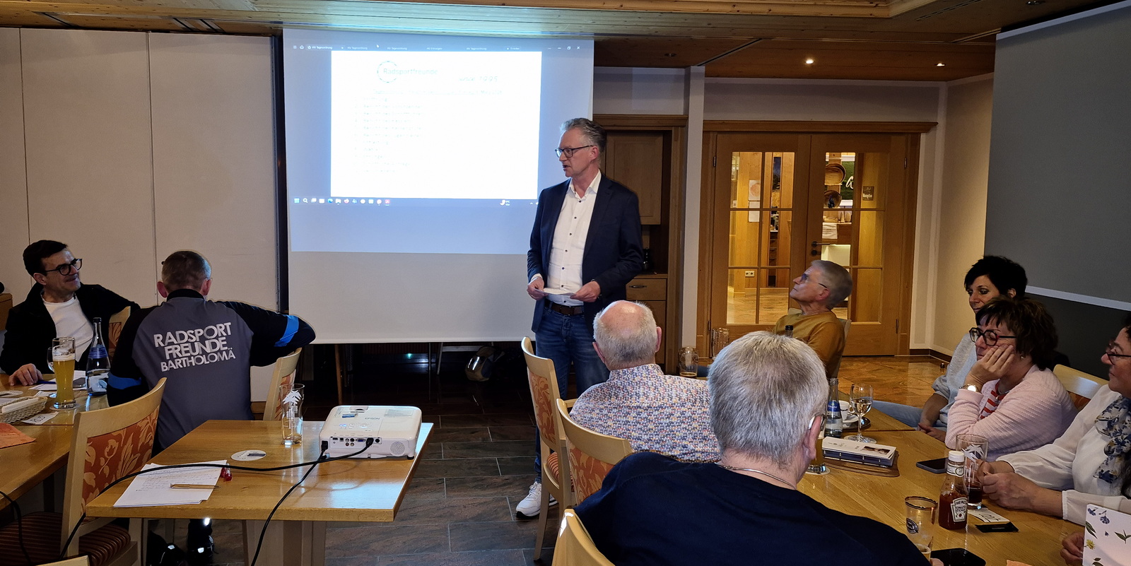 Jahreshauptversammlung der Radsportfreunde Bartholomä