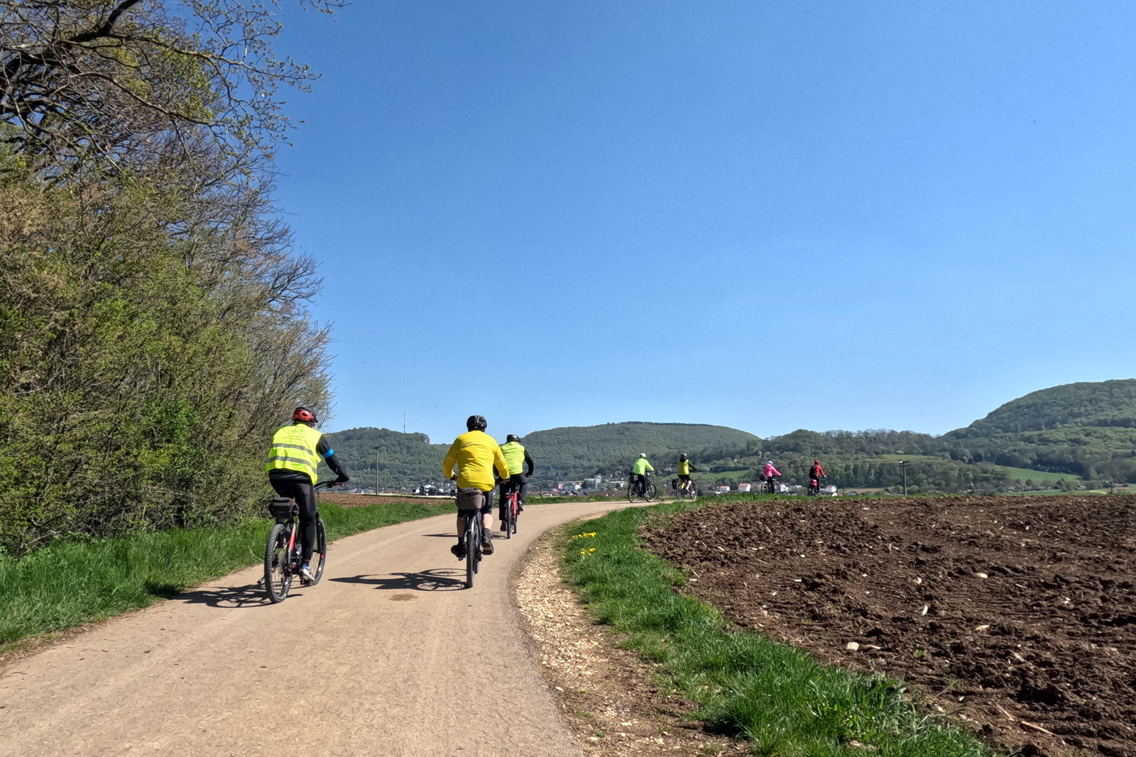 Mittwochsradler im Haselbachtal