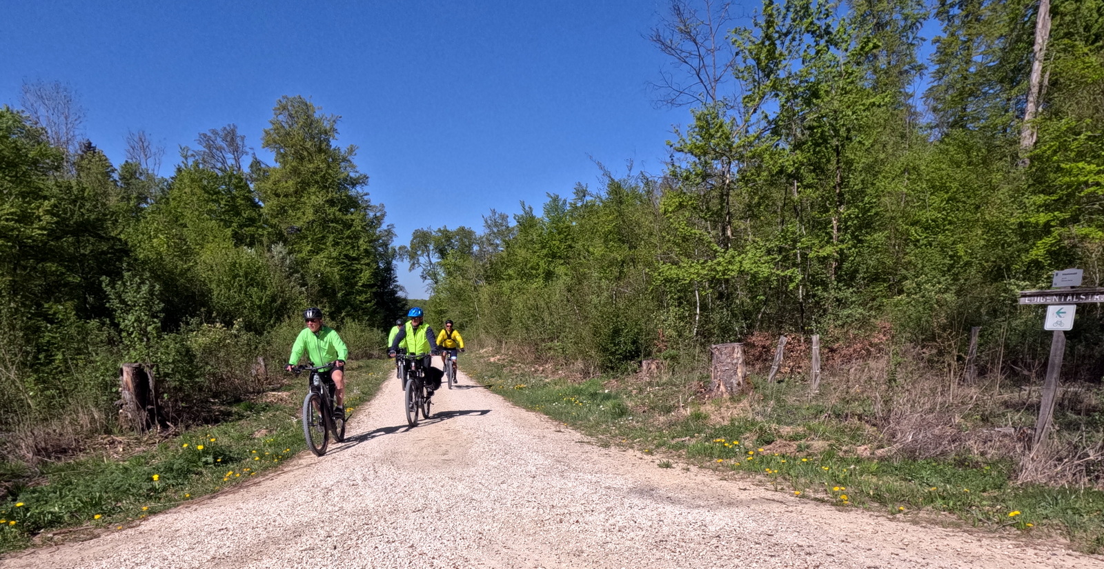Mittwochsradler radeln über Küpfendorf nach Heidenheim