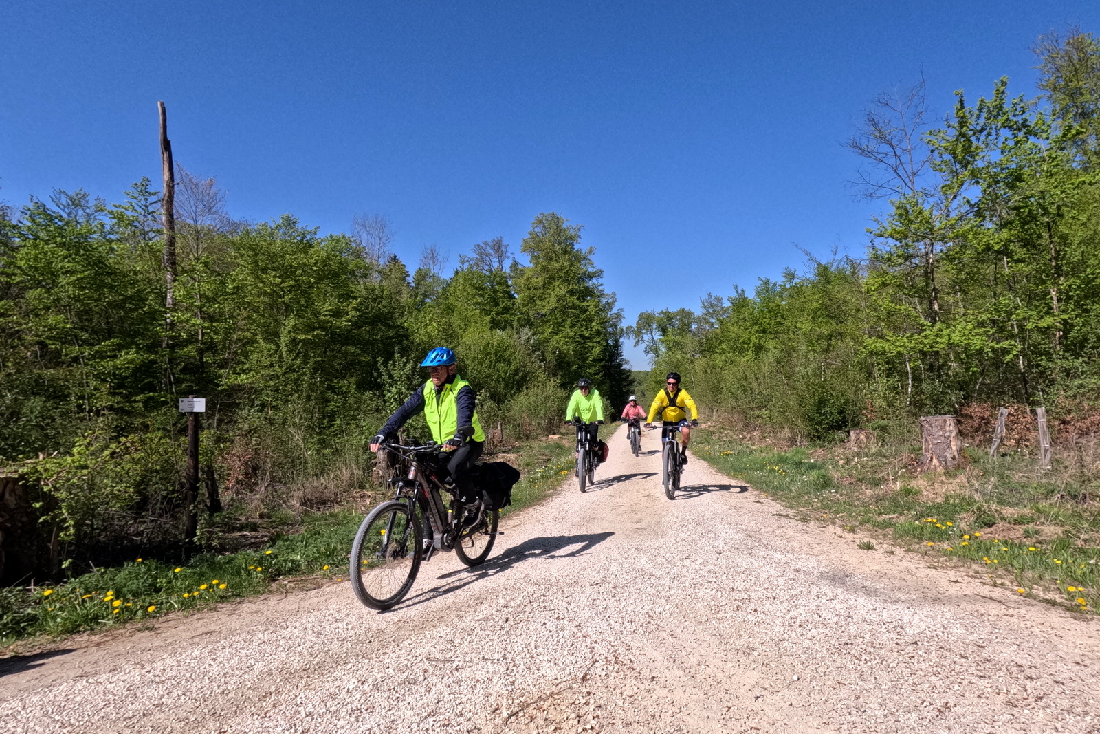 Mittwochsradler radeln über Küpfendorf nach Heidenheim
