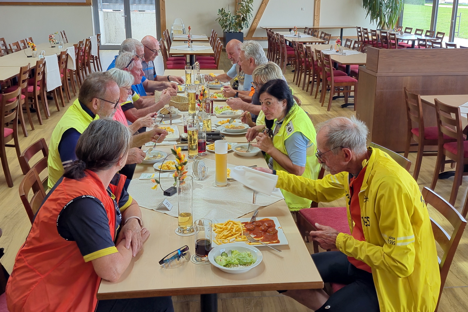 Mittwochsradler unterwegs nach Dettingen