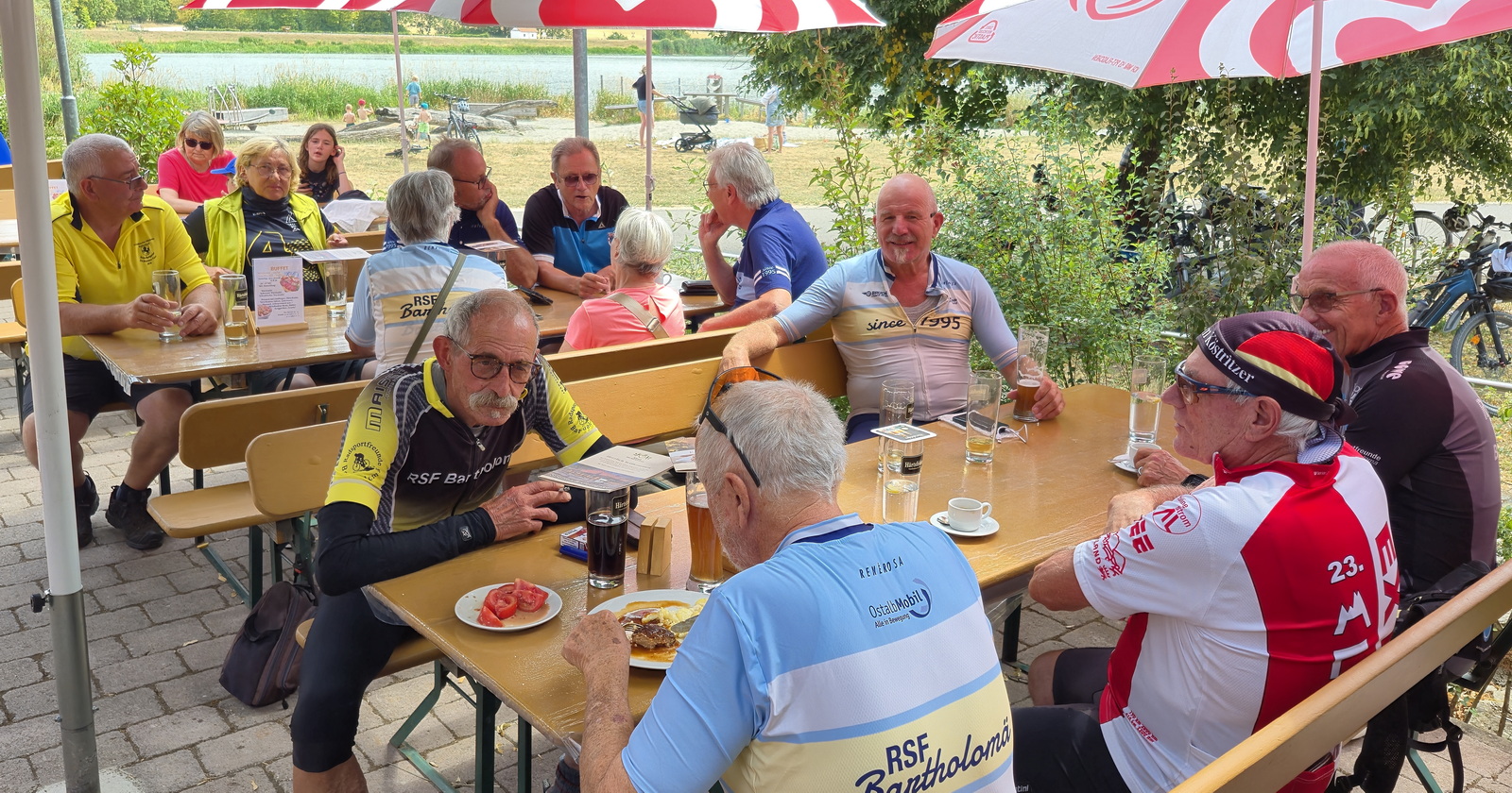 Mittwochsradler am Härtsfeldsee