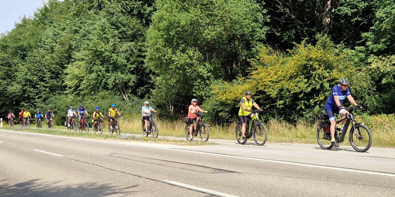 Mittwochsradler am Härtsfeldsee