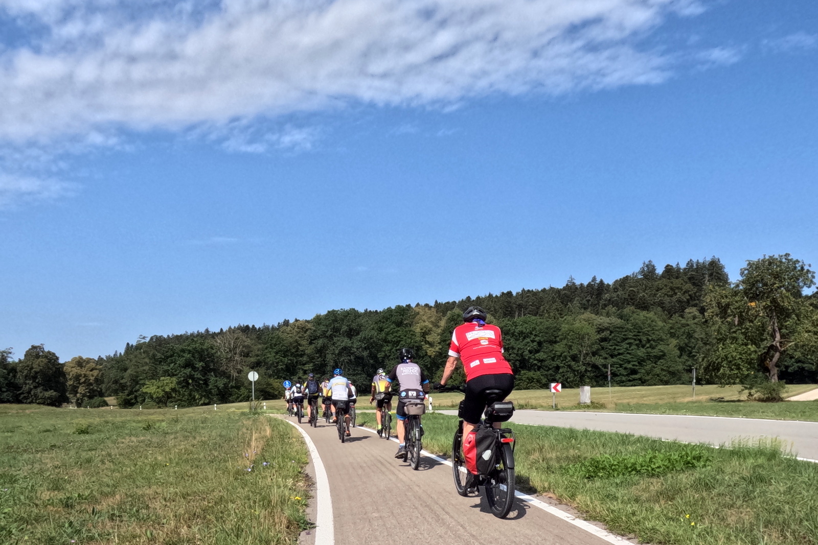 Mittwochsradler am Eisenbach-Stausee
