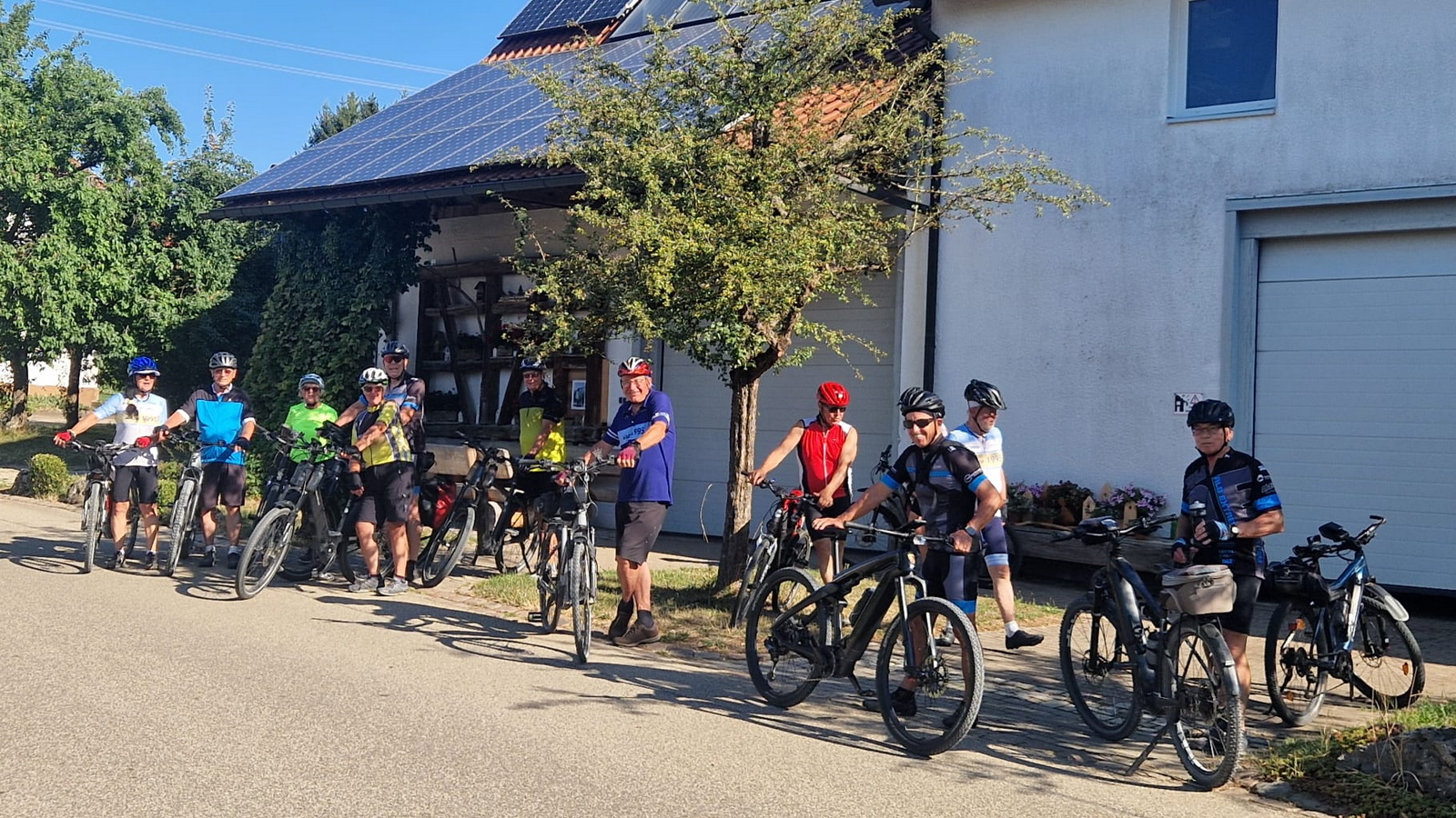 Mittwochsradler in Elchingen