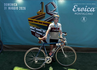 Sonntagsflitzer beim Eroica in Montalcino